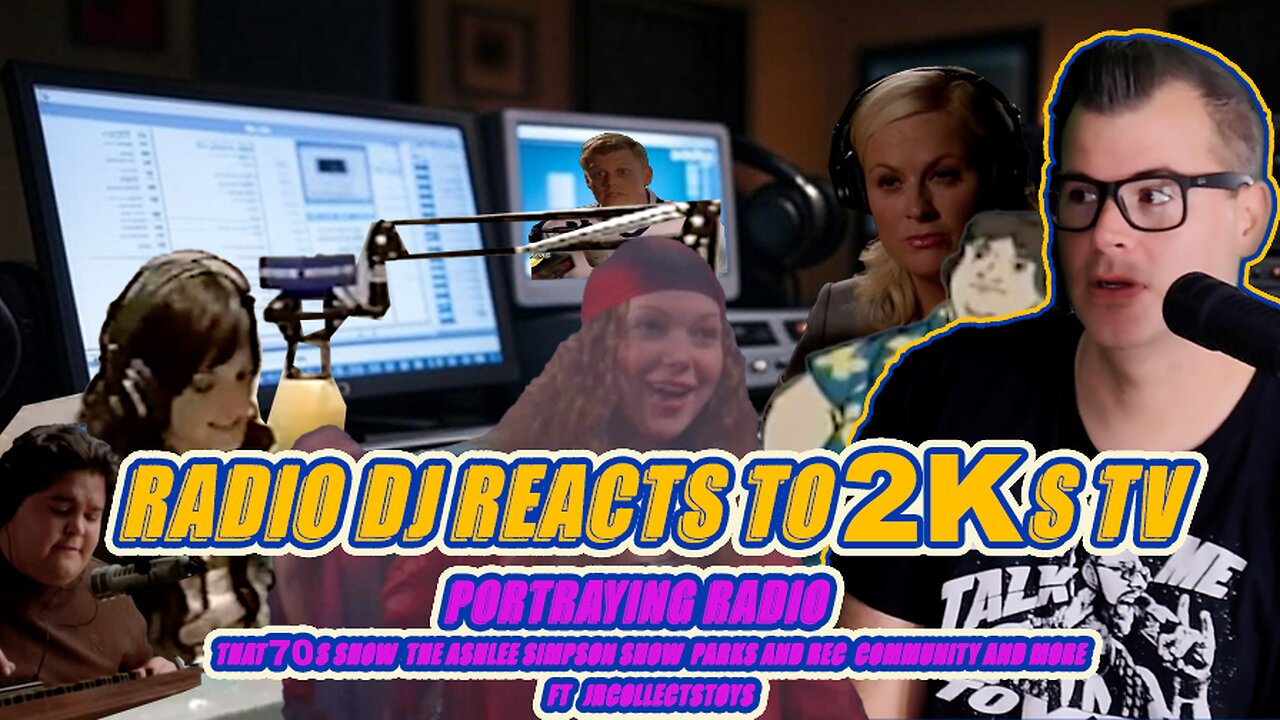 RADIO DJ REACTS to 2000s TV Shows Portraying Radio! | That 70s Show, Ashlee Simpson, Parks and More