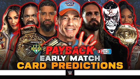 WWE Payback 2025 - Match Card Predictions | Bevelock