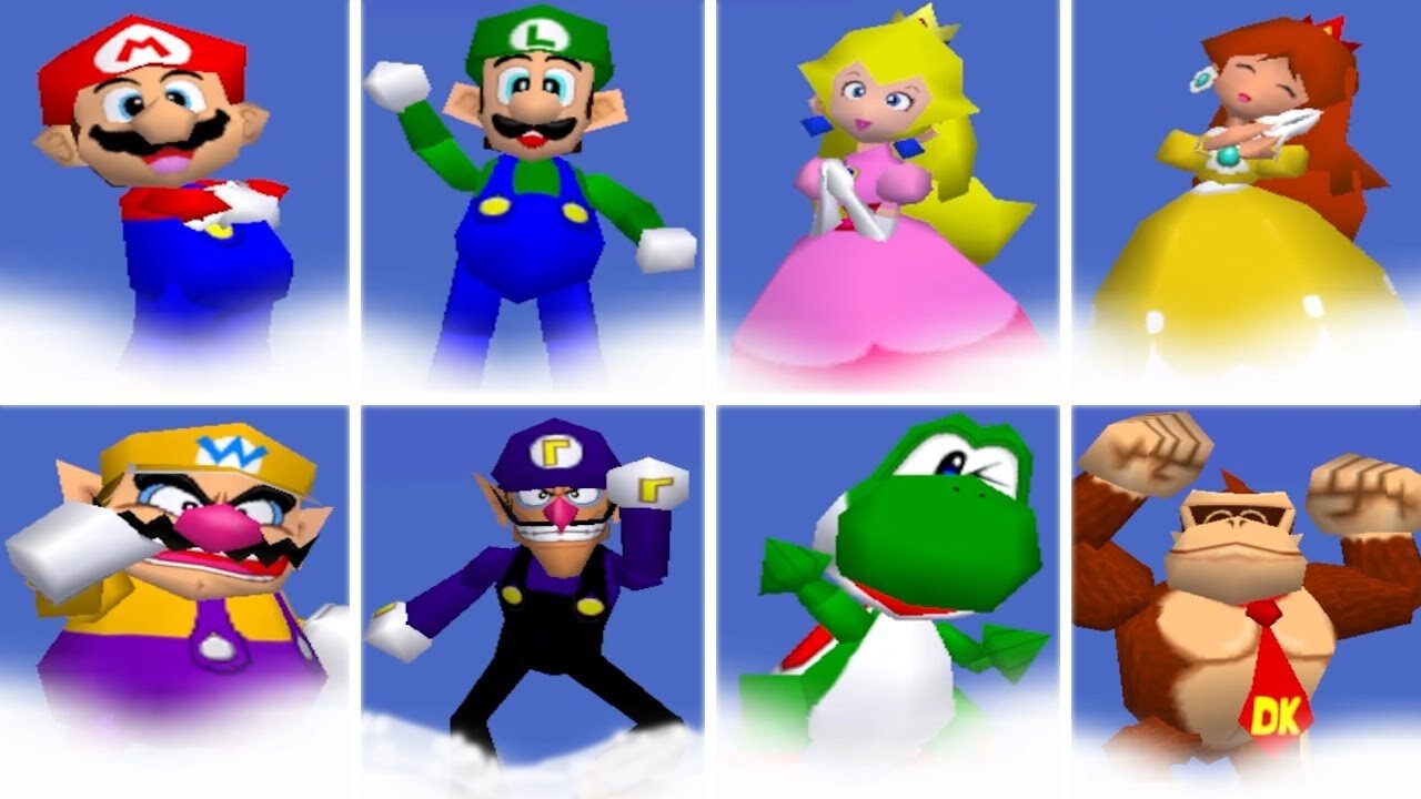 Mario Party 3 - Nintendo 64 - Intro & Title Screen