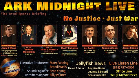 The Intelligence Briefing /No Justice • Just War - John B Wells LIVE