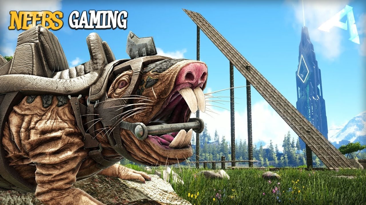 Roll Rat Mega Ramp!!! - Ark Survival Evolved
