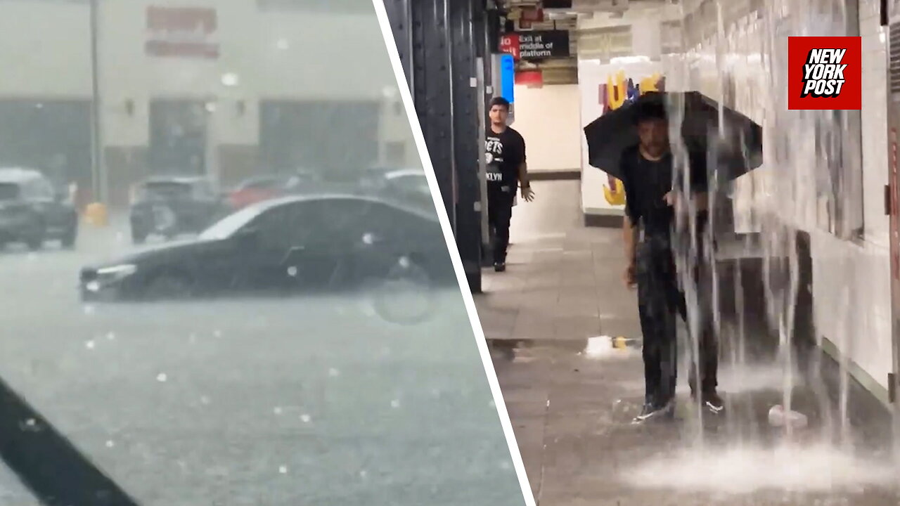 New York residents rocked by historic rainfall, compare it to Hurricane Sandy