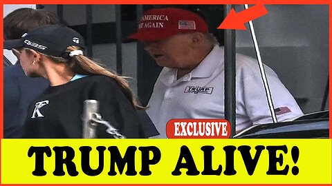 JUST NOW: Trump Appears Alive After Viral “Death” Rumors
