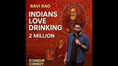 Indian loves vodka but vodka loves old monk! Standup comedy