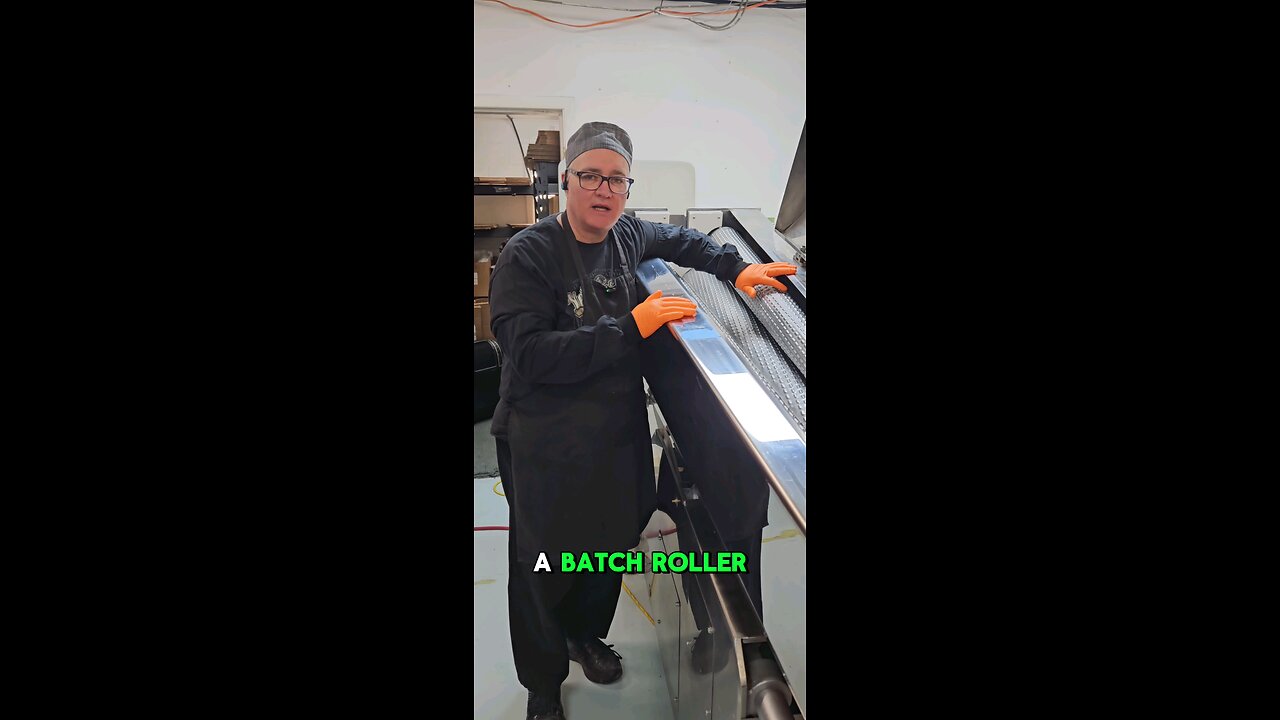 What does a candy batch roller do?