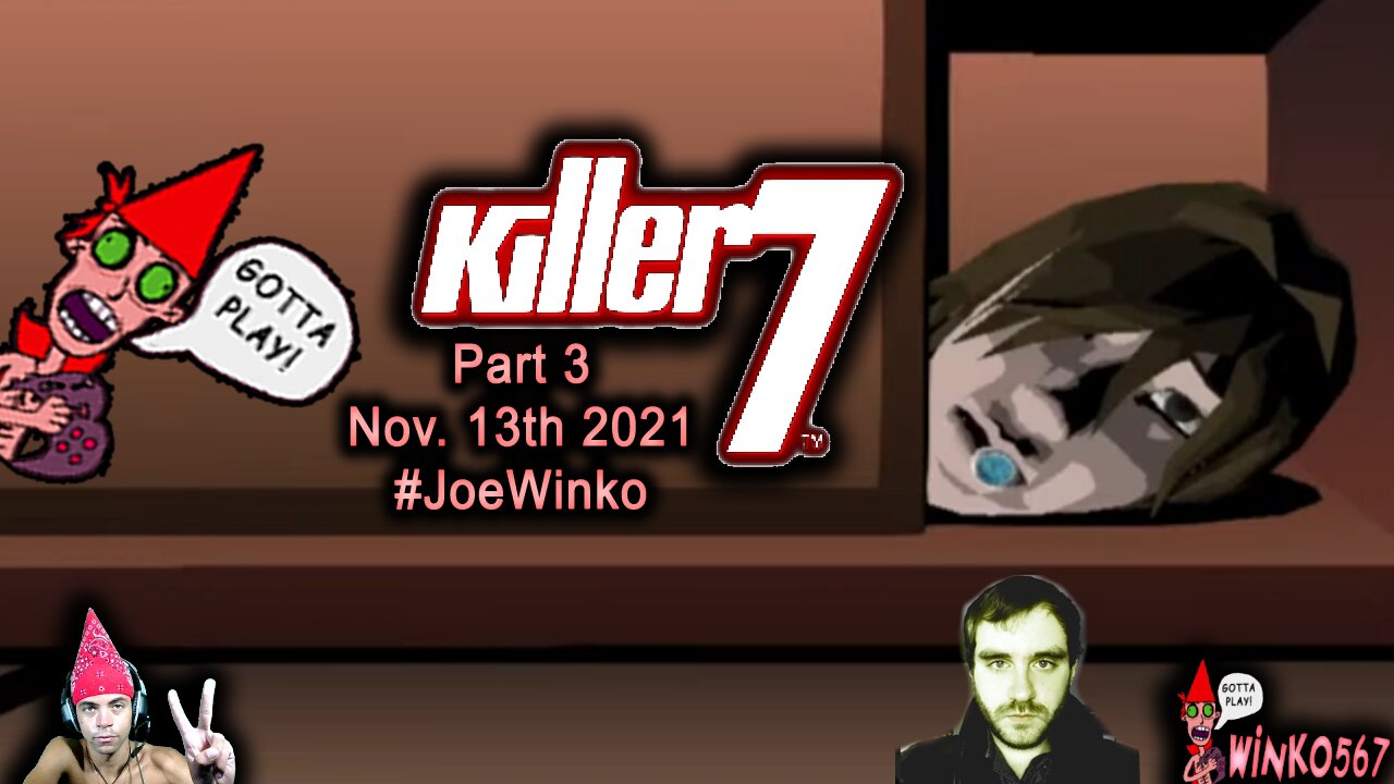 Killer7 (Part 3) Gaming Livestream (Nov 13th 2021) Joe Winko