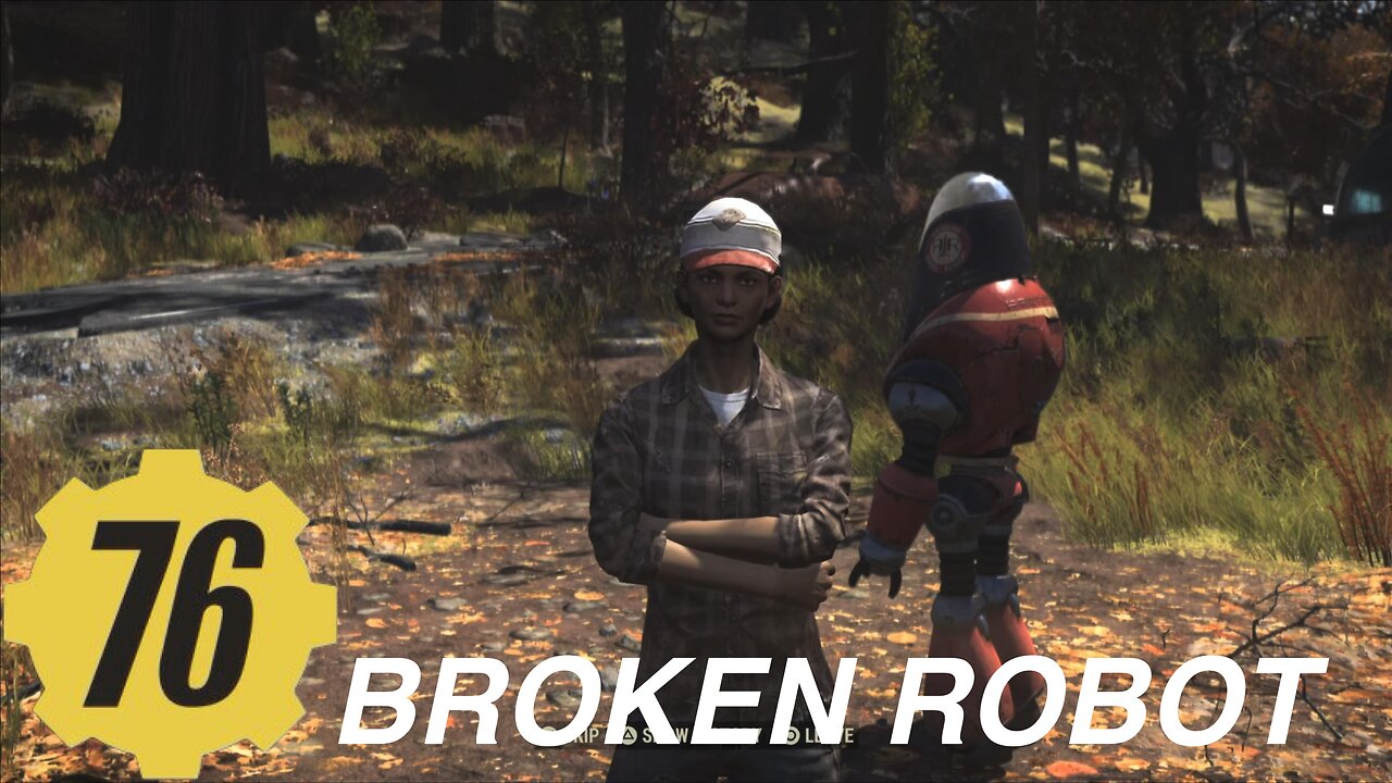 Fallout 76 Random encounter: broken robot