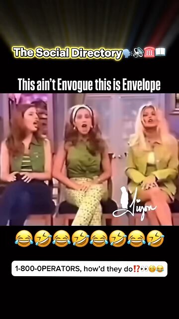 🗣️🔊 DIALINGG INNN☎️‼️ 1-800-0PERAT0RS, how’d they do⁉️🥴😂 #envogue