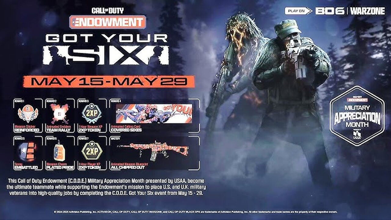 Call Of Duty GOT YOUR SIX Event