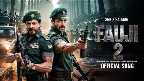 FAUJI 2: OFFICIAL SONG | Shah Rukh Khan | Salman Khan | New Song | Salman Khan Songs