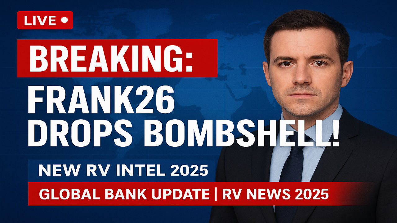 🔥BREAKING Frank26 Drops Bombshell on Global Bank Network! 💥 RV News 2025 ✅ 💥 Today Iraqi DInar News!