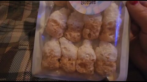 I tried skittles drink and freeze dried candy.