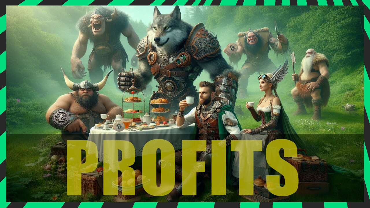 🐺 Bitcoin, Alts Good For Taking Profits 🐺🚨LIVESTREAM🚨