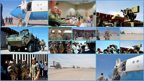 Secretary of Defense Pete Hegseth INSPECTS New Mexico National Defense Area Border Ops!