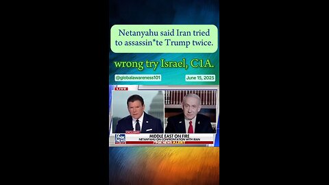 Israel Zionist cult claim Iran tried to assassinate Trump twice. WRONG. Here's proof.