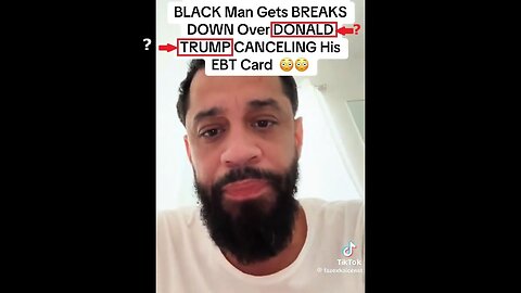 Sob-Story From An Entitled Parasite: EBT Recipient Says "The American Taxpayers Work For ME"