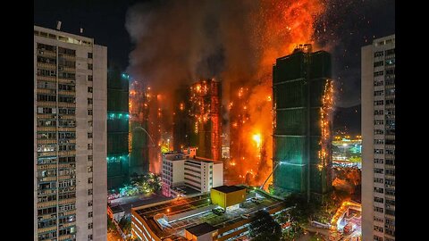 QUICK TEST OF RUMBLE STUDIO RESTREAM & UPDATES ON Hong Kong FIRE