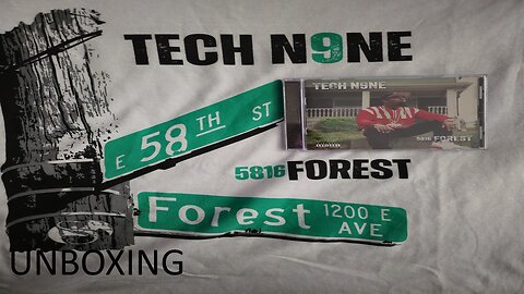 Tech N9ne 5816 Forest Unboxing