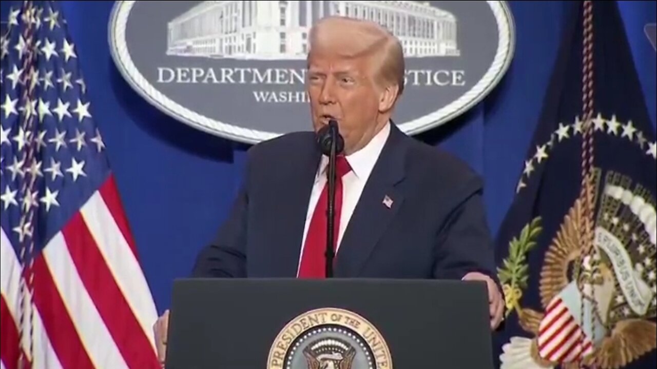 Trump: We're Turning The Page On Weaponization, Corruption