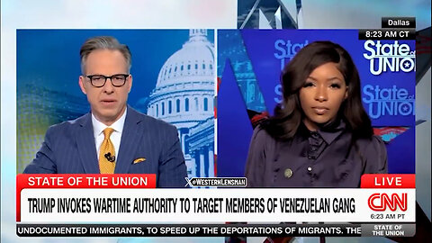 Democrat Jasmine Crockett Refuses To Back Trump's Deportation Of Violent Illegal Alien Gangs