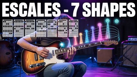 Os 7 Shapes da Escala Diatônica Que Todo Guitarrista PRECISA Dominar!
