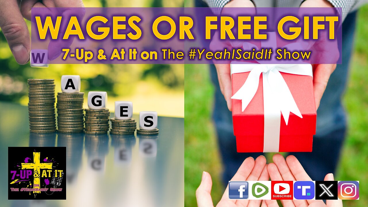 WORD OF THE DAY: ROMANS 6:23 - "WAGES" OR "FREE GIFT"