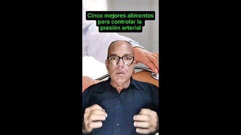 cinco mejores alimentos para controlar la presión arterial