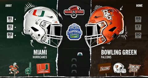 S4 Ep13 Bowling Green vs Miami: ACC Championship with the Top 2 ranked teams!