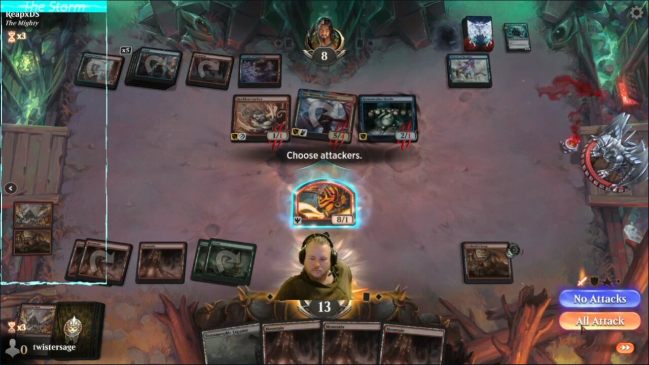 Highlight: MTGA - GOLD farming 5-8-2025 - Urabrask's Forge 2 - Hazardous Blast 1