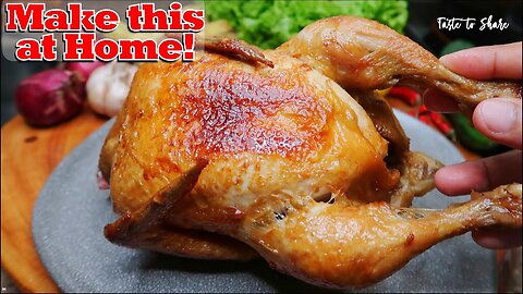 Must try ❗ Whole fried chicken coocking tips for beginners