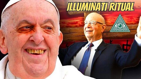 "Impact of Satanist Klaus Schwab's Resignation Coinciding with Pope's Death: A Critique"