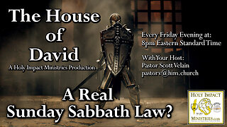 A Real Sunday Sabbath Law?