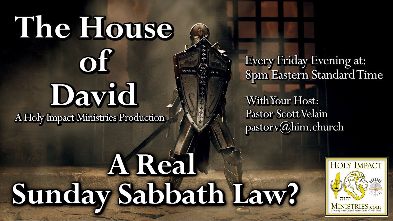A Real Sunday Sabbath Law?