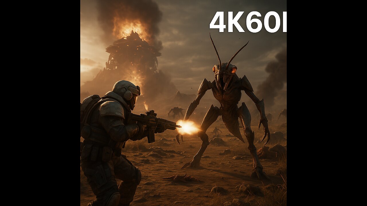 2025 Fighting the bugs Helldiver 2 | Realistic Graphics Gameplay 4K60FPS - No Commentary
