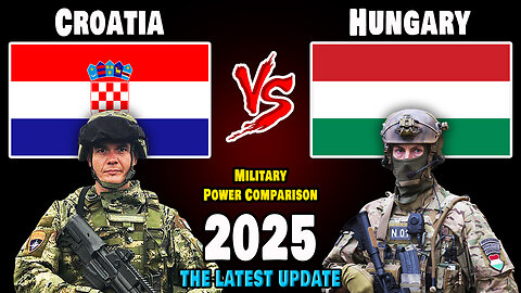 Croatia vs Hungary Military Power Comparison 2025 | Hungary vs Croatia Military Power 2025