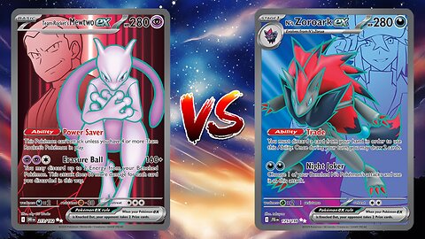 Pokemon TCG Live Team Rocket's Mewtwo EX Spidops VS N's Zoroark EX!!