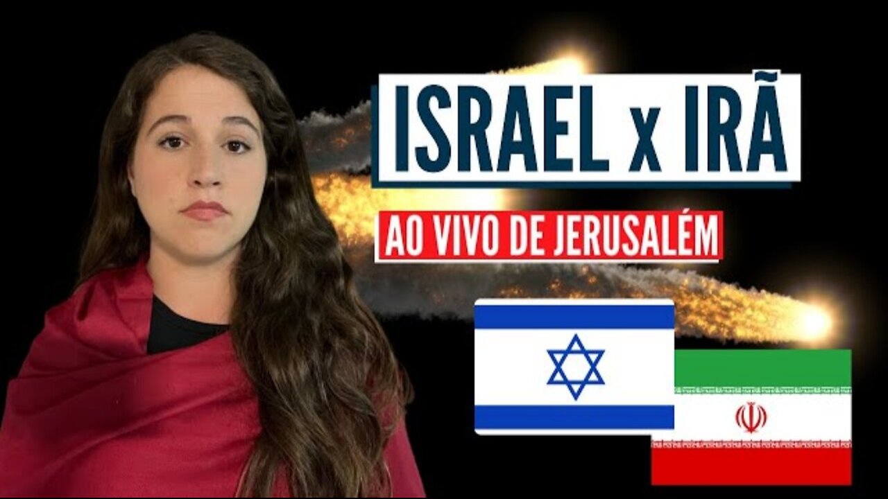 Israel x Irã! Ao vivo de Jerusalém no Israel com Aline