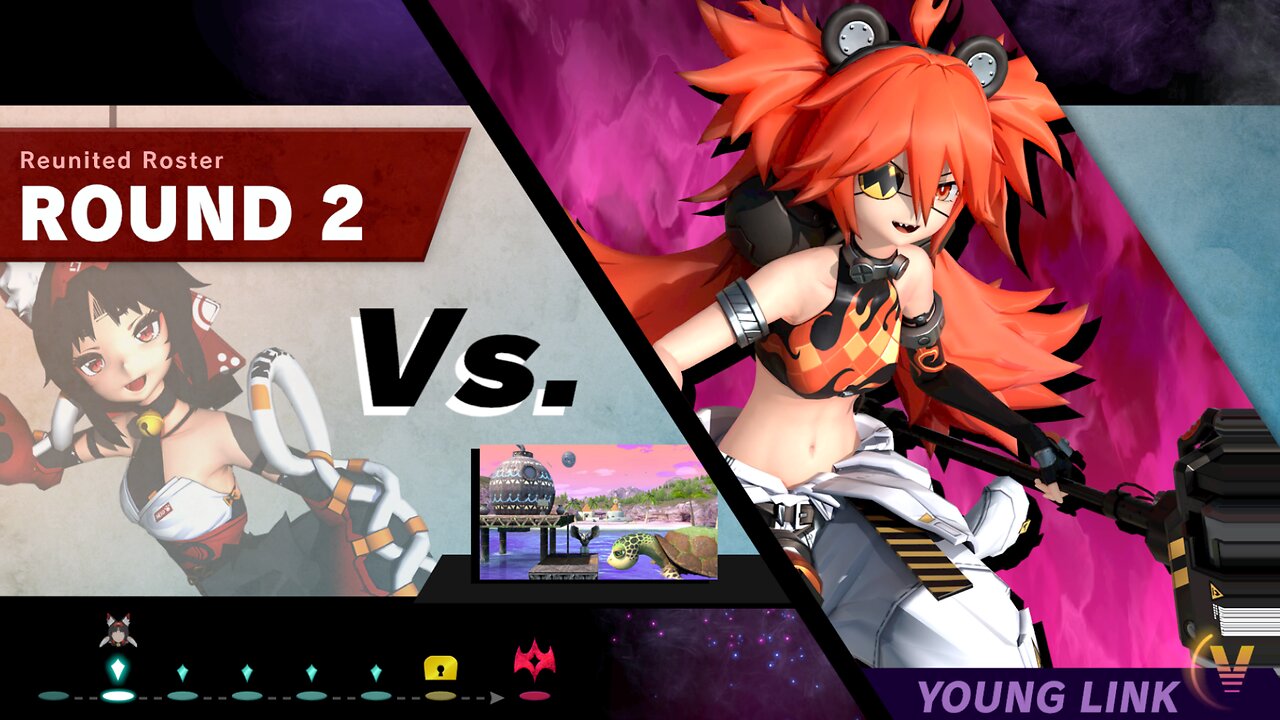 Nekomata (Wolf) vs SSBU Classic Mode Quickie -By Fri3Z