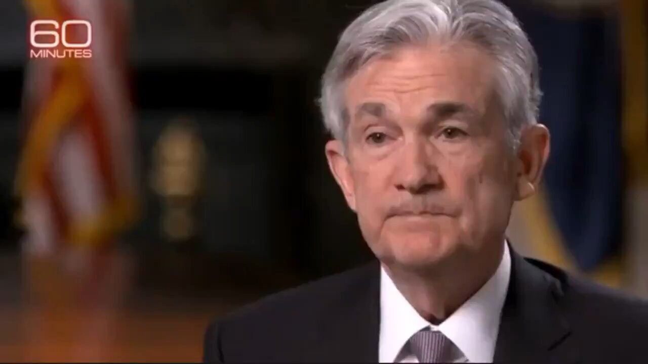 Fed chair Powell rats himself out for all to see. Down goes the Fed!