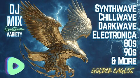 Friday Night Synthwave 80s 90s Electronica and more DJ MIX Livestream Variety Edition