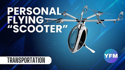 This Flying “Scooter” Doesn’t Need a Pilot License