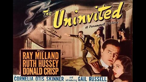 Ray Milland THE UNINVITED 1944 Psychological Noir Haunted House Fright Film FULL MOVIE in HD