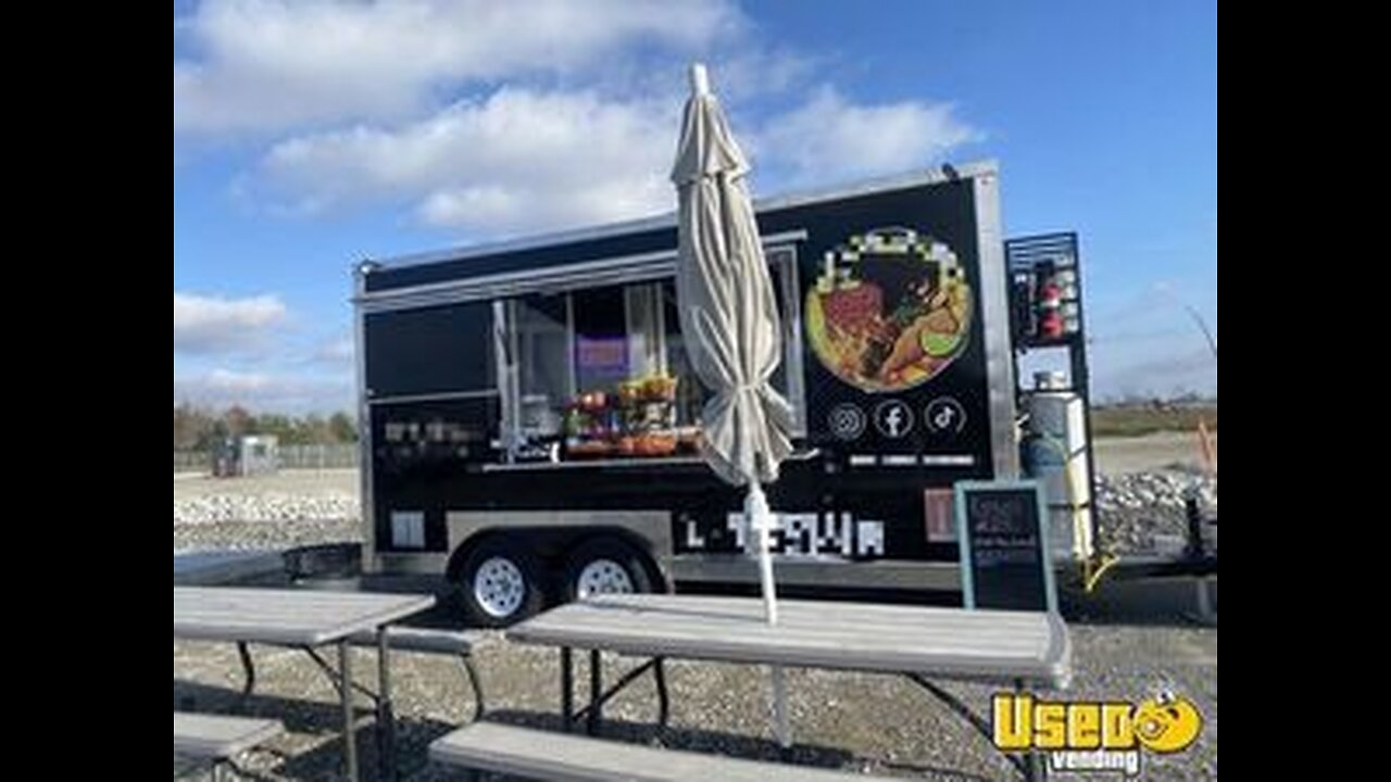 2024 8' x 16' Kitchen Food Concession Trailer | Mobile Food Unit for Sale in Indiana!