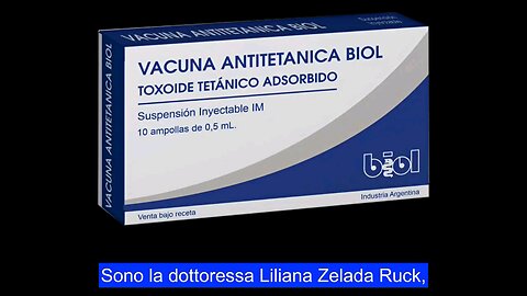 BIGPHARMA, ANTITETANICA: analisi vaccino Dr.ssa Liliana Zelada Ruck 23/7/2025