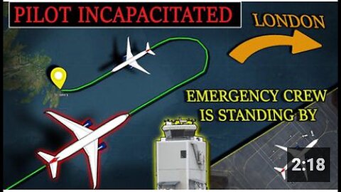 "Boeing 777 Pilot Incapacitated Over the Atlantic Due to Medical Emergency"