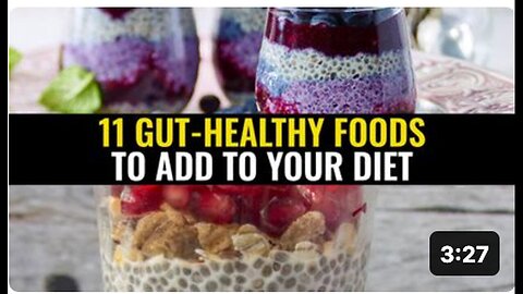 "Top 11 Foods to Enhance and Maintain Your Gut Health"