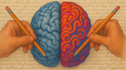 Why I Write With Both Hands and What Happened to my Brain