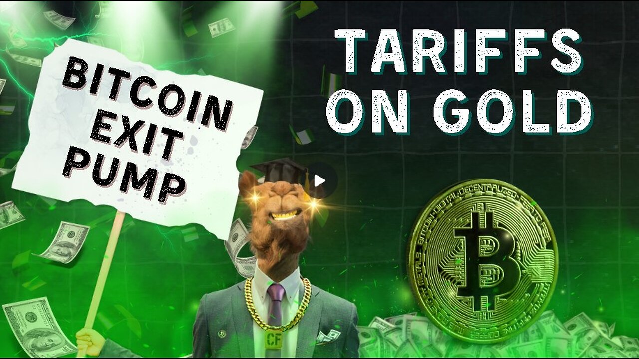 Huge Gold Short Squeeze & Bitcoins Final Pump