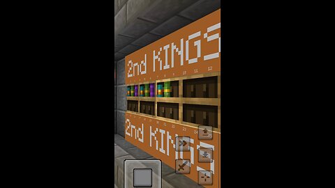 2nd Kings 8 - the KJV Bible in vanilla Minecraft #KJV #1Kings #Bible #Minecraft