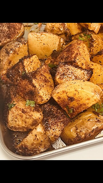 Crispy Air fryer Potato